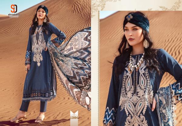 Shraddha M Print 13 Lawn Cotton Pakistani Salwar Kameez